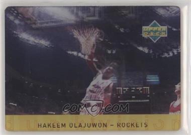 1997-98 Upper Deck Diamond Vision - Dunk Vision #D6 - Hakeem Olajuwon