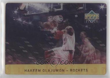 1997-98 Upper Deck Diamond Vision - Dunk Vision #D6 - Hakeem Olajuwon