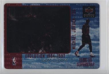 1997-98 Upper Deck Diamond Vision - Michael Jordan Highlight Reels #5 - Michael Jordan (Evolution 1984-1997)