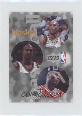 1997-98 Upper Deck European Stickers - [Base] #6-141-305 - Ed O'Bannon, Bryon Russell, Clarence Weatherspoon