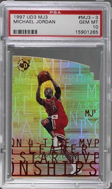 1997-98 Upper Deck UD3 - MJ3 #MJ3-3 - Michael Jordan [PSA 10 GEM MT]