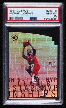 1997-98 Upper Deck UD3 - MJ3 #MJ3-3 - Michael Jordan [PSA 10 GEM MT]