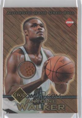 1997 Collector's Edge - Game Used Ball - Gold #1 - Antoine Walker /200