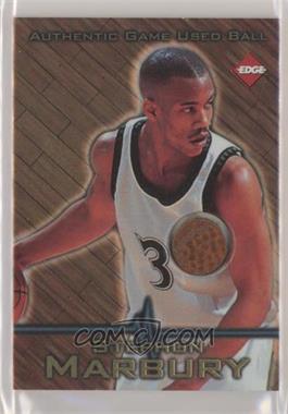 1997 Collector's Edge - Game Used Ball #4 - Stephon Marbury