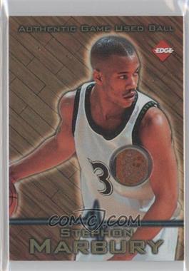 1997 Collector's Edge - Game Used Ball #4 - Stephon Marbury