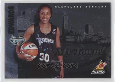1997 Pinnacle Inside WNBA - My Town! #6 - Michelle Edwards