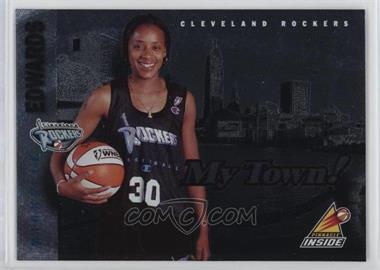 1997 Pinnacle Inside WNBA - My Town! #6 - Michelle Edwards