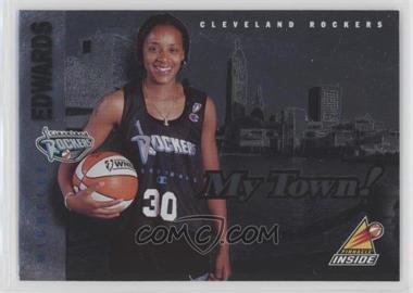 1997 Pinnacle Inside WNBA - My Town! #6 - Michelle Edwards