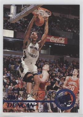 1997 Press Pass - [Base] - Blue Torquers #1 - Tim Duncan