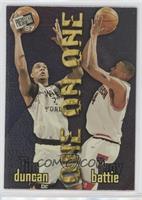 Tim Duncan, Tony Battie