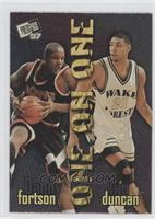 Danny Fortson, Tim Duncan