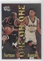 Danny Fortson, Tim Duncan