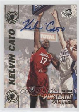 1997 Press Pass Double Threat - Autographs #_KECA - Kelvin Cato