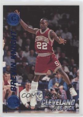1997 Press Pass Double Threat - [Base] - Blue #16 - Brevin Knight