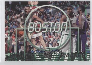 1997 Press Pass Double Threat - [Base] - Silver #35 - Chauncey Billups, Antoine Walker