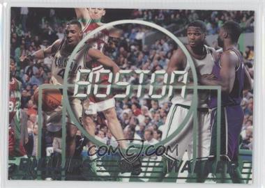 1997 Press Pass Double Threat - [Base] - Silver #35 - Chauncey Billups, Antoine Walker