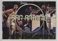 Tim Duncan, David Robinson [EX to NM]