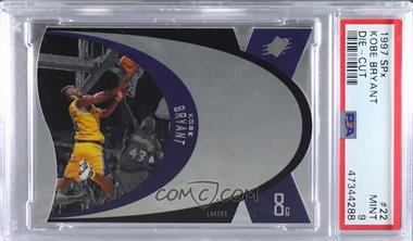 1997 SPx - [Base] #SPX22 - Kobe Bryant [PSA 9 MINT]