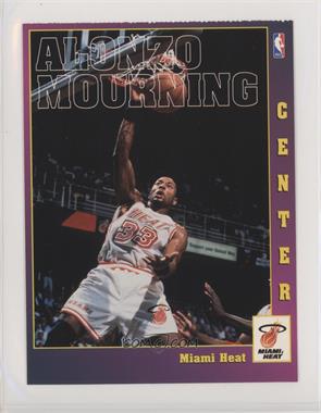 1997 Scholastic NBA Postcards - [Base] #_ALMO - Alonzo Mourning