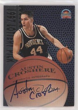 1997 Score Board Autographed Basketball - Signatures - Silver #_AUCR - Austin Croshere