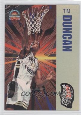 1997 Score Board Autographed Basketball - Trademark Slam #TS8 - Tim Duncan