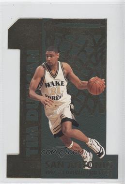 1997 Score Board Rookies - Draft Pick - Die-Cut #N/A - Tim Duncan /5000