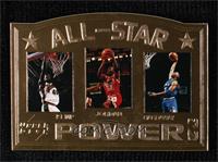 All-Star Power (Shawn Kemp, Michael Jordan, Anfernee Hardaway) #/5,000