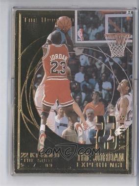 1997 Upper Deck 23 Nights The Jordan Experience - [Base] - 22K Gold #_MIJO.10 - Michael Jordan The Shot /23000