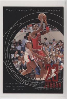 1997 Upper Deck 23 Nights The Jordan Experience - [Base] - Jumbo #15 - Michael Jordan