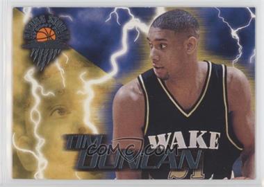 1997 Wheels Rookie Thunder - [Base] - Rising Storm #1 - Tim Duncan