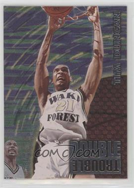 1997 Wheels Rookie Thunder - Double Trouble #DT01 - Tim Duncan, Keith Van Horn