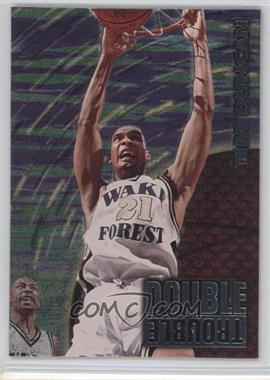 1997 Wheels Rookie Thunder - Double Trouble #DT01 - Tim Duncan, Keith Van Horn