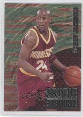 1997 Wheels Rookie Thunder - Double Trouble #DT04 - Bobby Jackson, Brevin Knight