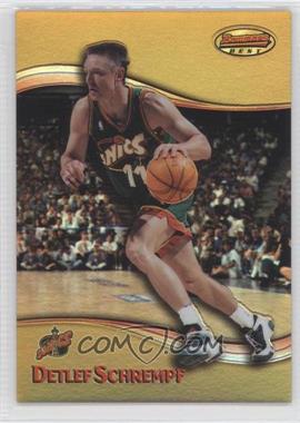 1998-99 Bowman's Best - [Base] - Refractor #19 - Detlef Schrempf /400