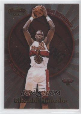 1998-99 Bowman's Best - Best Performers #BP3 - Dikembe Mutombo