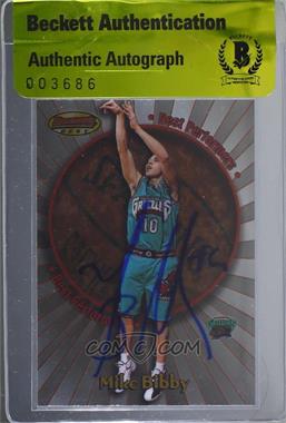 1998-99 Bowman's Best - Best Performers #BP8 - Mike Bibby [BAS Authentic]