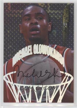 1998-99 Collector's Edge Impulse - Pro Signatures Authentic #10.1 - Michael Olowokandi (Black Ink) [EX to NM]