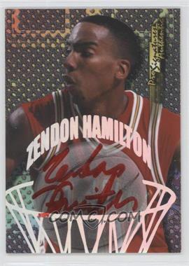 1998-99 Collector's Edge Impulse - Pro Signatures Authentic #18.3 - Zendon Hamilton (Red Ink)