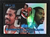 Rasheed Wallace #/99