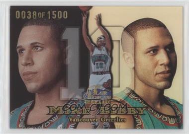 1998-99 Flair Showcase - [Base] - Row 1 #28 - Mike Bibby /1500