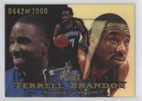 Terrell Brandon #/3,000