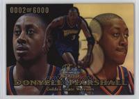 Donyell Marshall [Good to VG‑EX] #/6,000