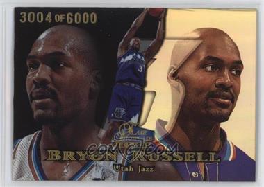 1998-99 Flair Showcase - [Base] - Row 1 #87 - Bryon Russell /6000 [EX to NM]