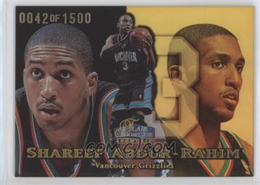 1998-99 Flair Showcase - [Base] - Row 1 #9 - Shareef Abdur-Rahim /1500