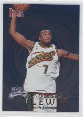 1998-99 Fleer Brilliants - [Base] - Blue #120B - Rashard Lewis