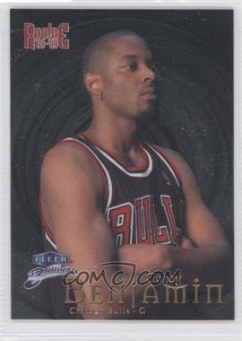 1998-99 Fleer Brilliants - [Base] - Blue #123B - Corey Benjamin