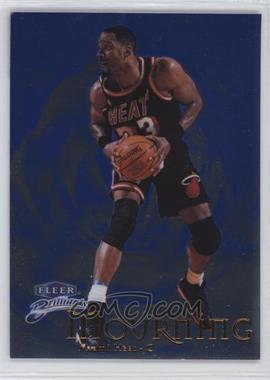 1998-99 Fleer Brilliants - [Base] - Blue #92B - Alonzo Mourning