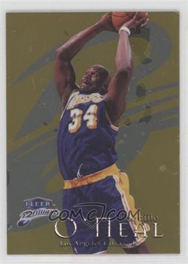 1998-99 Fleer Brilliants - [Base] - Gold #100G - Shaquille O'Neal /99 [EX to NM]