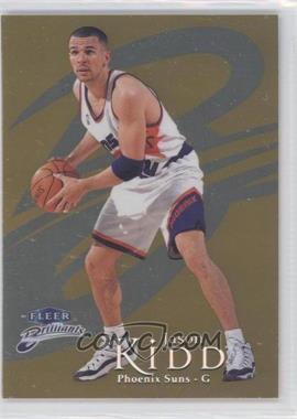 1998-99 Fleer Brilliants - [Base] - Gold #72G - Jason Kidd /99