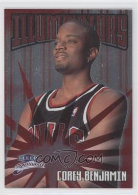 1998-99 Fleer Brilliants - Illuminators #10 I - Corey Benjamin